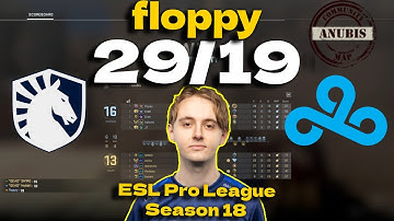 CSGO POV Complexity floppy (29/19) vs Cloud9 (Anubis) @ ESL Pro League Season 18