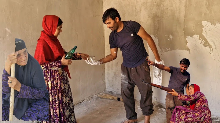 Hamid tries to quickly complete the room for Fatima, who has just been added to their lives.