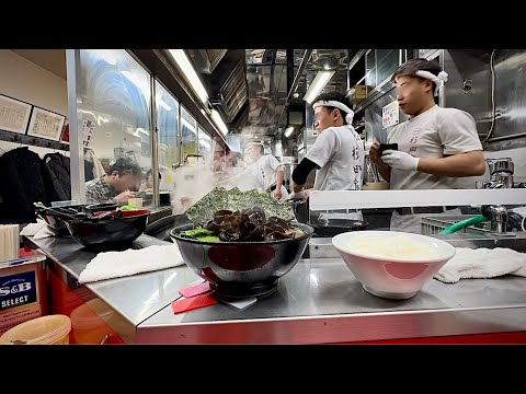 家系ラーメン総本山吉村家の１号店【杉田家本店】相変わらず直系のクオリティーはエグいの巻『飯テロ』Iekei Ramen