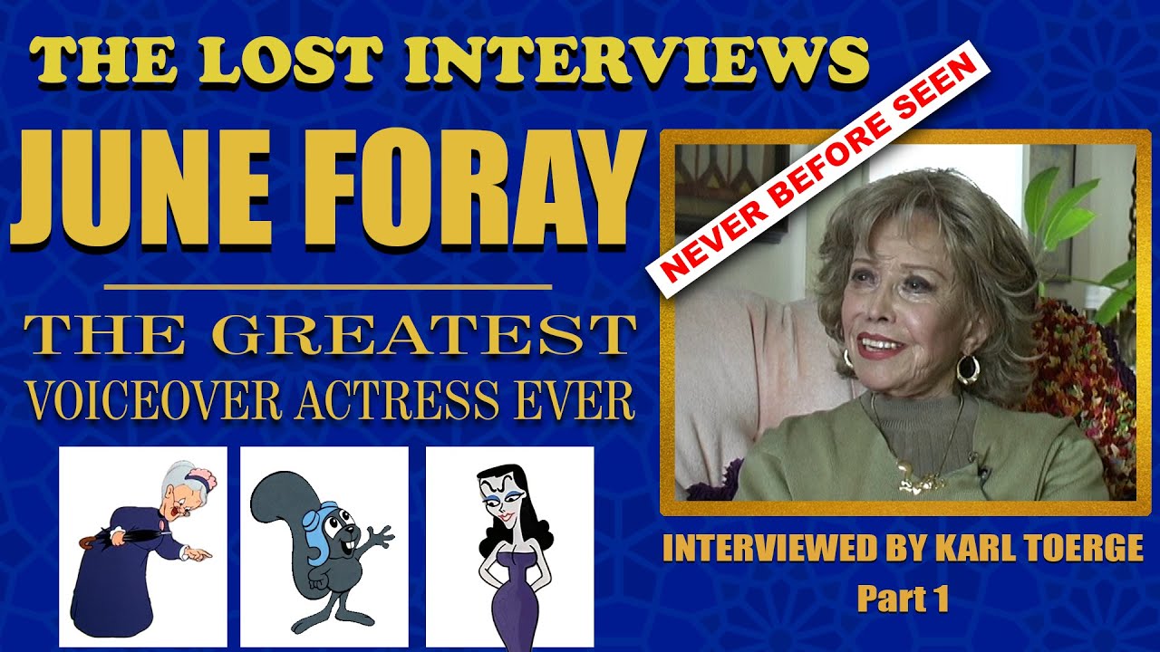 June Foray The Lost Interview Documentary Part 1 - YouTube