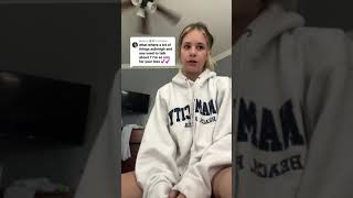 bailee (aubreigh’s best friend) answering a question about aubreigh and her! #llaw