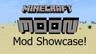 MINECRAFT TO THE MOON! ("The Moon v1.1" Minecraft Mod Showcase)