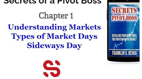Secrets of a Pivot Boss Chapter 1 || Part 6 Types of Market Days – Sideways Day