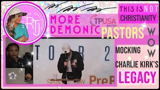 MORE DEMONIC FAKE PASTORS Mocking Charlie s legacy infiltrating Christians What R THEY THINKING