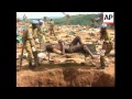 Rwanda - Refugees Swamp Butare