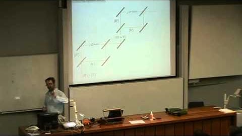 Martin Plenio -  Sensing single spins with diamonds - QuICC Lecture 1