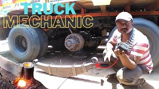 Brocken Main kamani😭 | Truck Breakdown | Unick Welding Process | Indian truck mechanics- #inshot