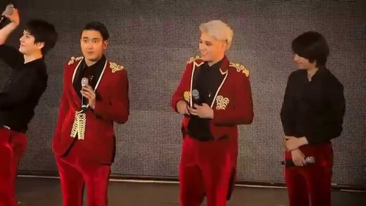 Wonkyu -fancam140921 SS6 day3 -Siwon super jealous, 4: 46 UP TO 5: 13