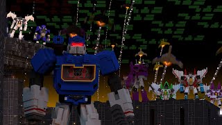 Minecraft Bumblebee Movie Cybertron Battle | Minecraft Recreation (C4D)