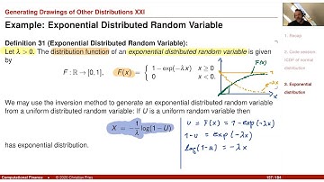 Lecture Computational Finance / Numerical Methods 10-01: Monte-Carlo 09: ICDF, normal & exponential