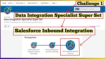 Salesforce Inbound Integrations | Data Integration Specialist Super Set | Challenge 1