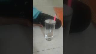 Pencil  In Water Illusion 📝📝📝💧💧💧 #hashtag :#Light  Bending # Refraction Of Light 💡💡💡💡💡💡💡