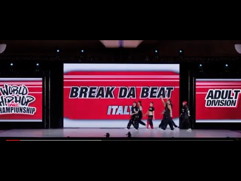 Break Da Beat - Italy | Adult Division Prelims | 2023 World Hip Hop Dance Championship