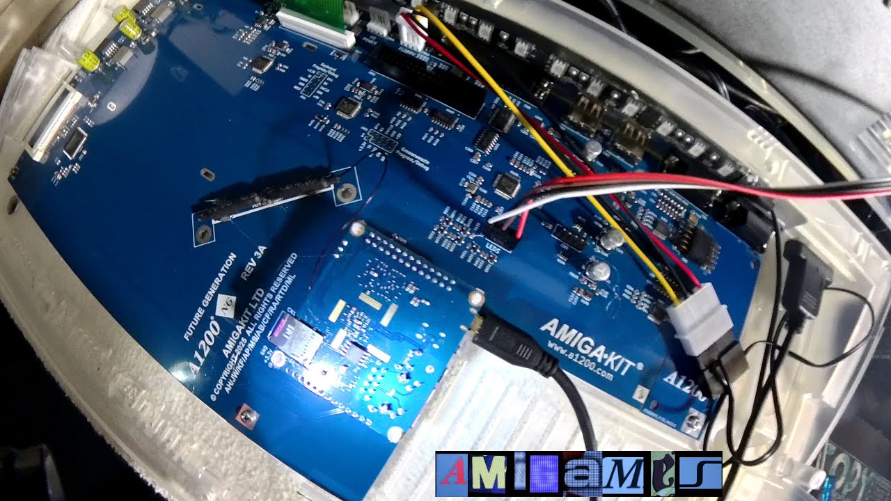 A1200NG Computer Internals Amiga