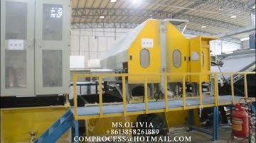 4th Generation Polyester Vertical Wadding Production Line