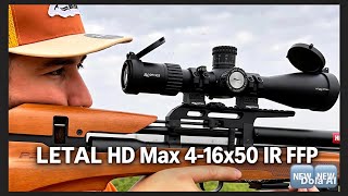 Pruebas de mira LETAL HD MAX 4-16X50 IR FFP