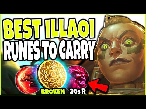 Champie Illaoi runes in League of Legends