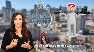 Prequalification vs Preapproval | The Mortgage Minute ||Laura Borja San Diego Home Loans