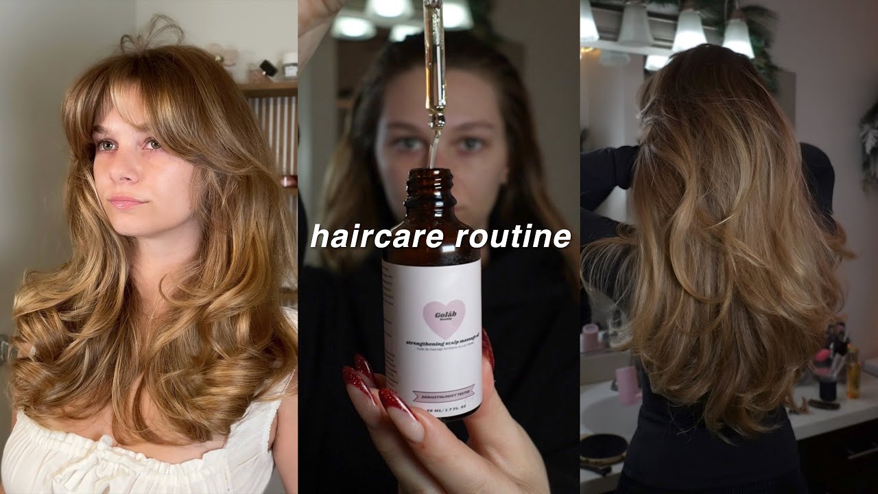 Here's my latest routine for a healthy lifestyle and HEALTHY Hair