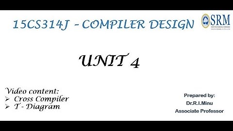 Cross Compiler and T Diagram