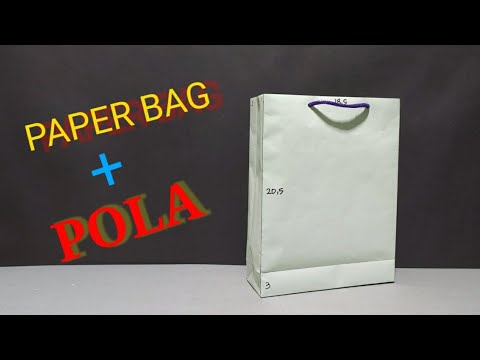 Cara Membuat Paper Bag + Pola