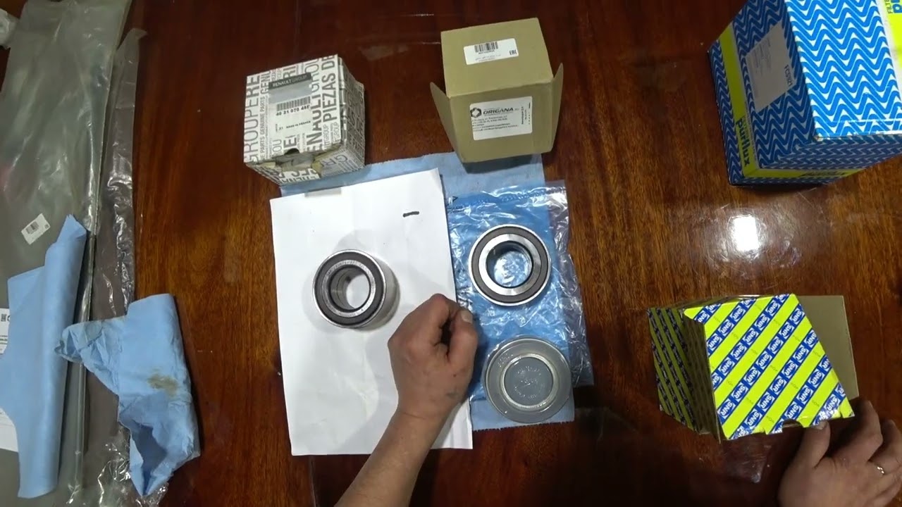 Оригинальные з ч для Рено Дастер, подшипник, оригинал и подделка