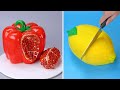 Amazing Fondant Fruit Cake Decorating Idea | Perfect Cake Decorating | So Yummy Chocolate Recipe