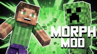 Minecraft Morph Mod (MCPE/Bedrock) | Mob Transformation Pack 2025 screenshot 4