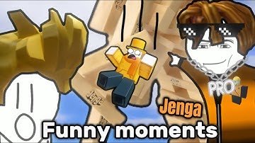 Jenga (Blocks n Props) FUNNY MOMENTS | MEMES