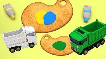 Learn Colors with Tayo🌈 | Color Mixing Song | Tayo Songs for Kids and Nursery Rhymes
