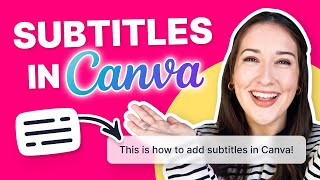 How to Add Subtitles in Canva - 2022! screenshot 5