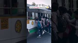 Real life struggle starts here