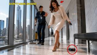 āDonāt Move or Say a Word!ā The Single Dad Janitor Warned the BillionaireāThen She Saw Why