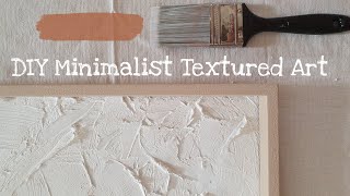 Tools to Create DIY Textured Art on Canvas PART 1