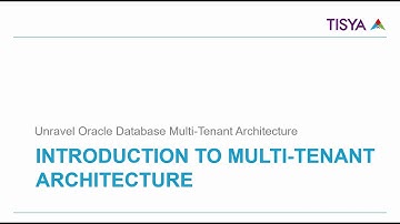 Multi Tenant Architecture  Playlist Overview - MultiTenant01