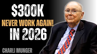 Charlie Munger Urgent: Never Work Again Why $300K Might Be Enough in 2026