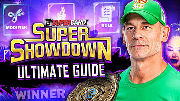 How to Beat SUPER SHOWDOWN in WWE SuperCard! The ULTIMATE Guide to 15+ Streaks! 🔥