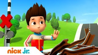 Мультик Щенячий патруль Починка рельс Nick Jr Россия