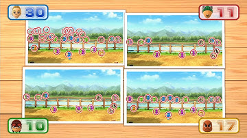 Wii Party U Minigames Dojo Domination - Goku Vs Thor Vs Rosalina Vs Captain Jack