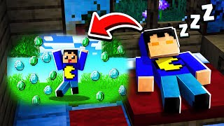 como é SONHAR no Minecraft! 😴💰