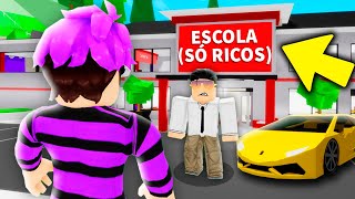 Eu FUI PRA ESCOLA DE RICOS No BROOKHAVEN!