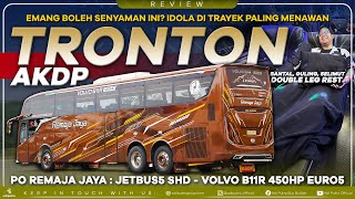 Emang Boleh Senyaman Ini? PO Remaja Jaya Jetbus5 SHD VOLVO B11R 450HP EURO 5 : Makassar - Sorowako