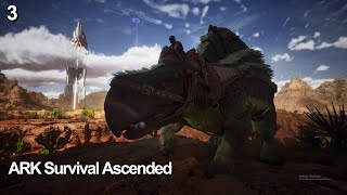 Taming A Morellatops| ARK Survival Ascended