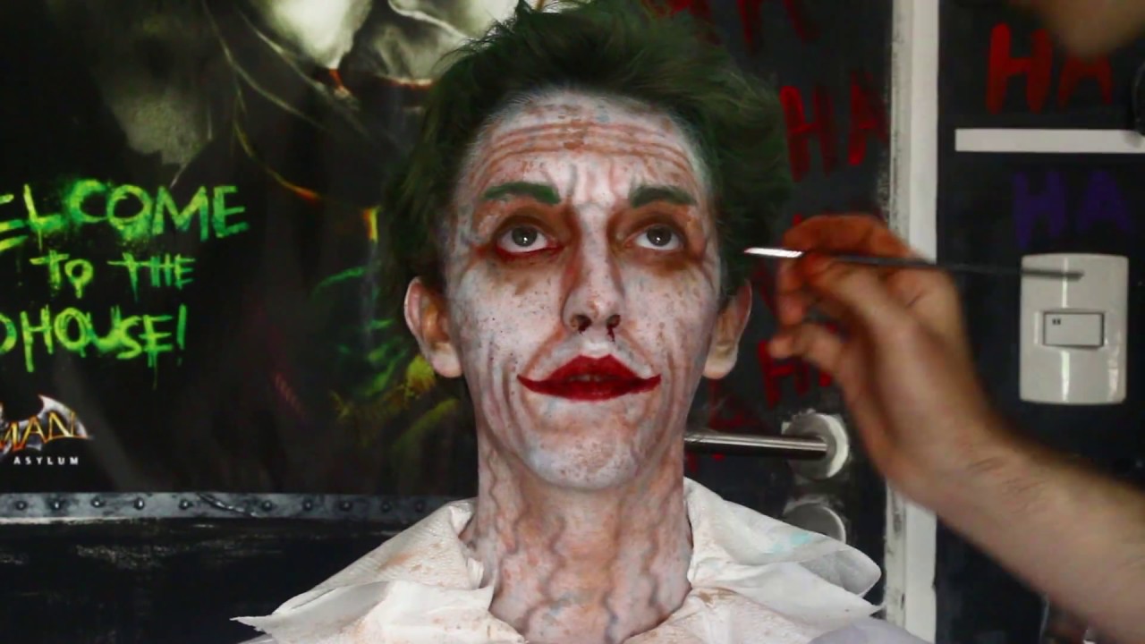 Smilex Joker victim makeup timelapse tutorial