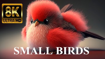 BURUNG Kecil 8K ULTRA HD dengan Nama dan Suara