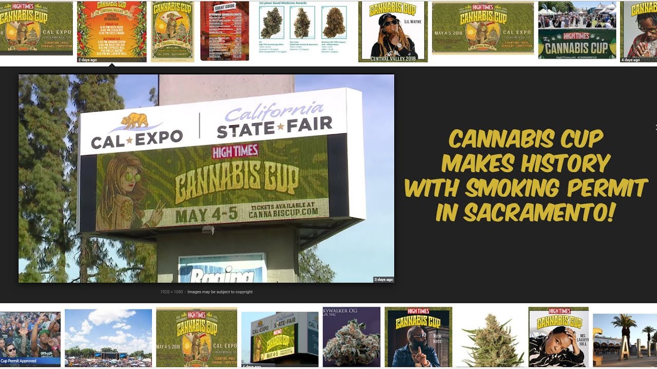 Cannabis Cup Makes History in Sacramento with Smoking Permit!