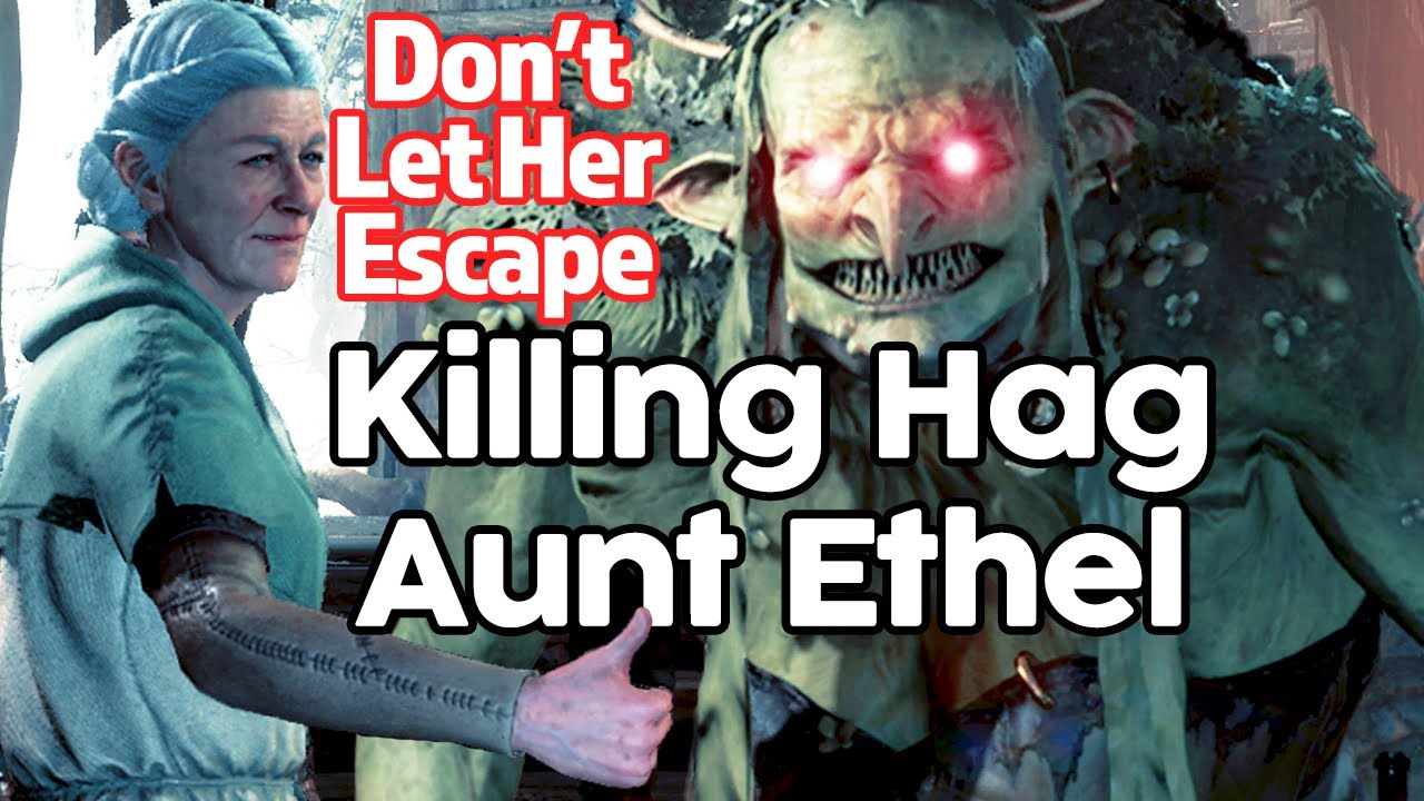 Baldur's Gate 3 How To Beat Auntie Ethel & Kill the Hag in 2 rounds - N4G