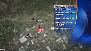 Man killed in Billings car crash