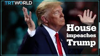 US President Trump impeached for abuse of power