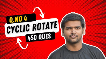 4. Cyclically Rotate Array By One